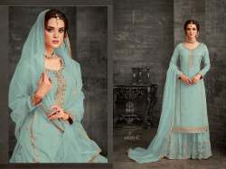 embroidery work designer wedding wear  dress