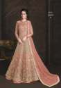 embroidery work designer wedding wear salwar dress thumb 1
