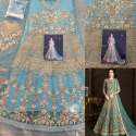 embroidery work designer wedding wear salwar dress thumb 4