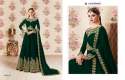 embroidery work indian wedding anarkali dress thumb 1