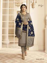 embroidery work simple  designer wedding dress