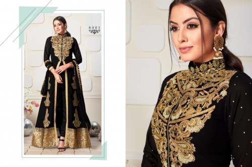 embroidery work wedding heavy dress
