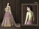embroidery work with wedding wear anarkali dress  thumb 3