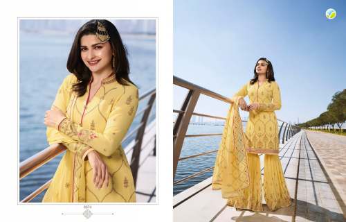 Georgette fabric designer party wear plazzo