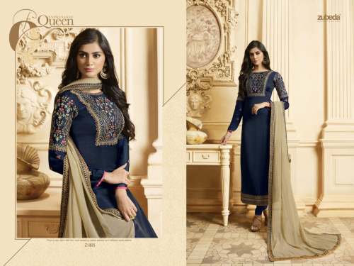 heavy design work party wear designer dress