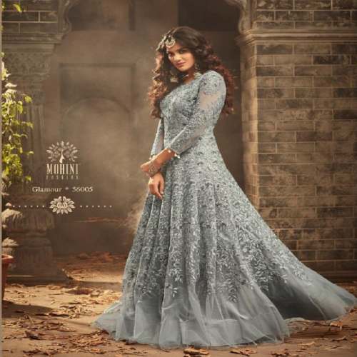 HEAVY DESIGN WORK WEDDING WEAR DRESS
