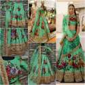 heavy designer indian bridal wear lahenga choli thumb 2