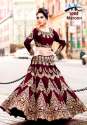 heavy designer indian wedding bridal lahenga choli