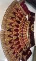 heavy designer indian wedding bridal lahenga choli thumb 1