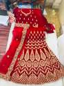 heavy embroidery  bridal wear lahenga choli
