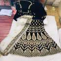 heavy embroidery  bridal wear lahenga choli thumb 1