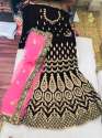 heavy embroidery  bridal wear lahenga choli thumb 2