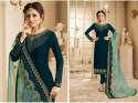 heavy embroidery work anarkali dress thumb 2
