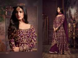 heavy embroidery work designer heavy dress