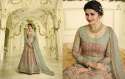 heavy embroidery work wedding wear anarkali dress thumb 1