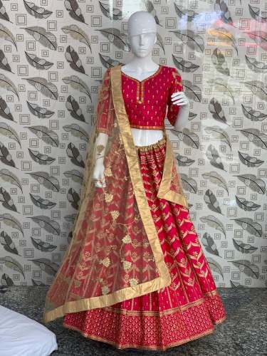 heavy work design bridal wear indian lahenga choli