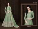 heavy work design wedding wear anarkali dress thumb 4