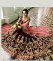 heavy work designer bridal wear lahenga choli thumb 1