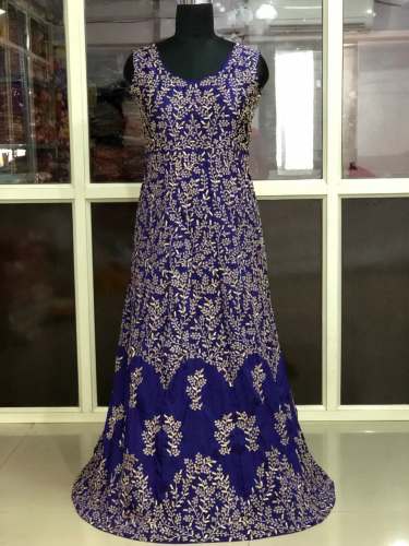heavy work designer indian wedding wear gown
