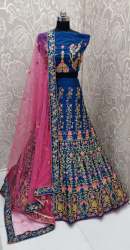 heavy work new designer bridal lehenga choli