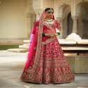 heavy work new designer bridal wear lahenga choli
