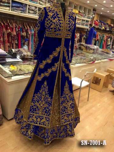 heavy work wedding wear and heavy dress