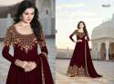 indian embroidery work designer wedding dress thumb 3