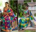 indian look designer wedding wear indian saree thumb 2