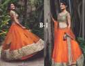 indian party wear and wedding lahenga choli thumb 2
