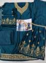 indian wedding and party wear heavy salwar dress thumb 1