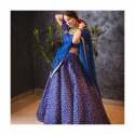 indian wedding party wear designer choli thumb 1