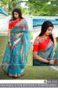 indian wedding wear and party wear designer saree thumb 1