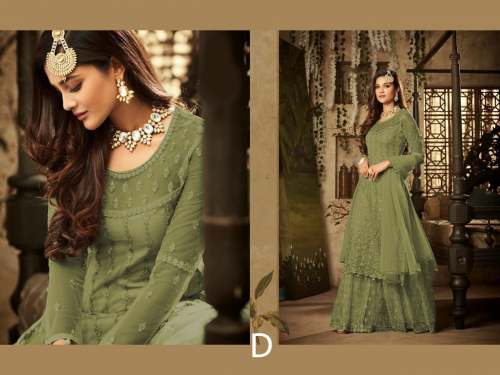 indian wedding wear and party wear sharara plazzo