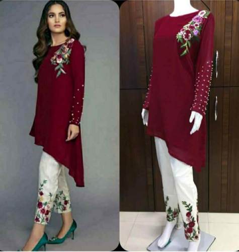 indian wedding wear and party wear top and dhoti