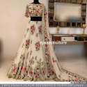 indian wedding wear printed designer lehenga choli