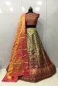 orange-color-jecqard-lehenga