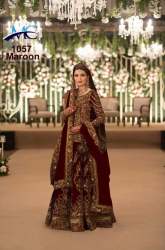 latest design bridal wear new lahenga choli