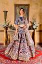 latest designer indian heavy work lahenga choli thumb 2
