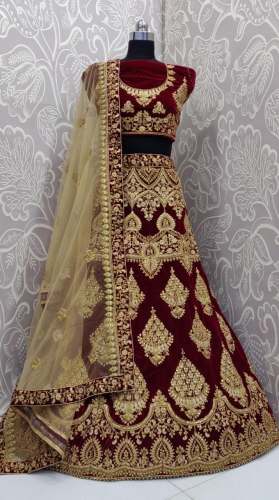 latest designer indian wedding wear chaniya choli