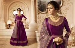 latest designer party &wedding wear anarkali dress