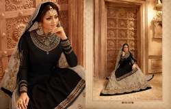 latest designer wedding party wear anarkali dress