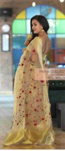latest designer wedding wear and party wear saree