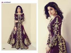 latest embroidery design wedding wear dress