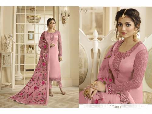 latest embroidery work indian wedding dress