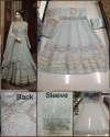 latest work indian design wedding wear dress thumb 3