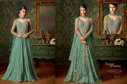 new design embroidery work wedding dress