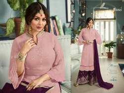 new designer party wear and wedding plazzo