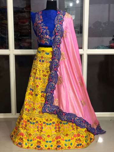 new designer wedding wear lehenga choli