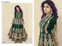 new  embroidery work designer anarkali dress thumb 2
