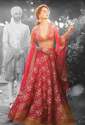 new work designer wedding wear lahenga choli thumb 1